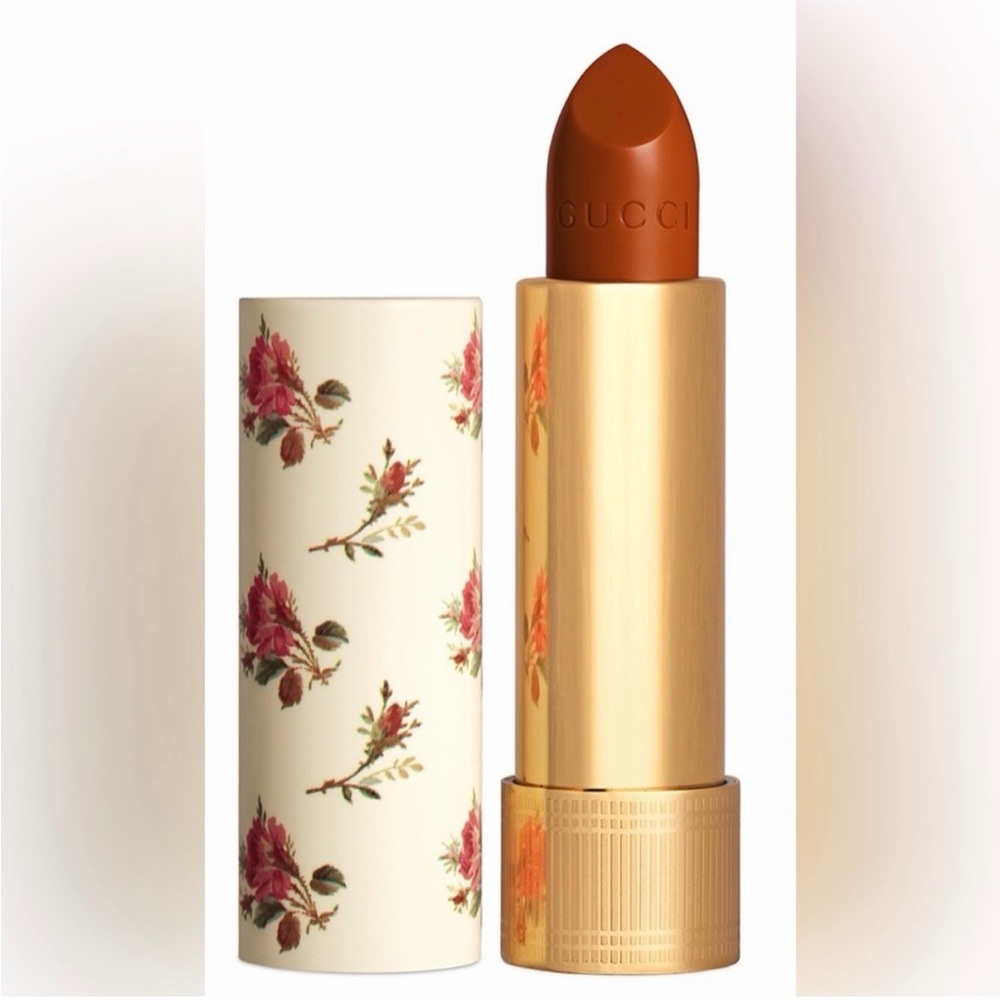 Gucci Rouge a Levres Voile Sheer Lipstick in 307 Louise Orange